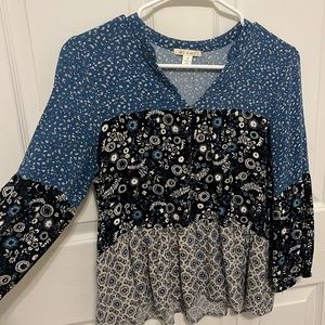 Floral blouse
